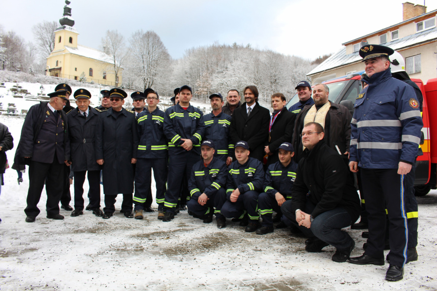 Odovzdanie hasičského auta