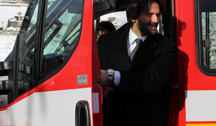 1. fotografia fotogalérie DHZ – Odovzdanie hasičského auta