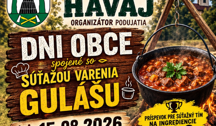 Fotka - Deň obce Havaj 2026